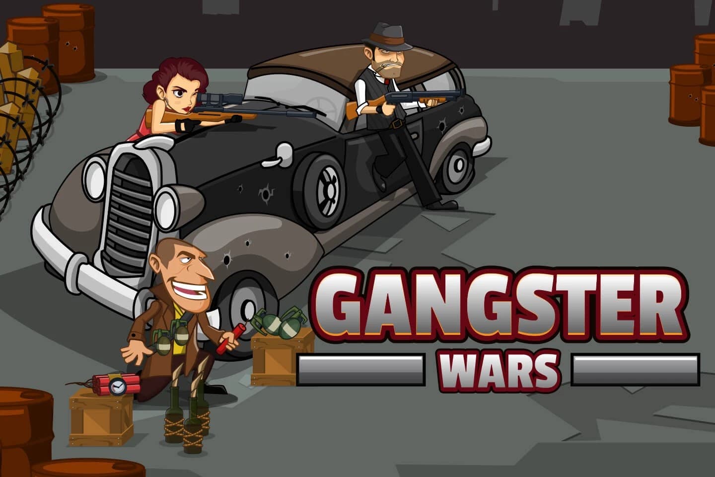 gangster wars 2d game kit