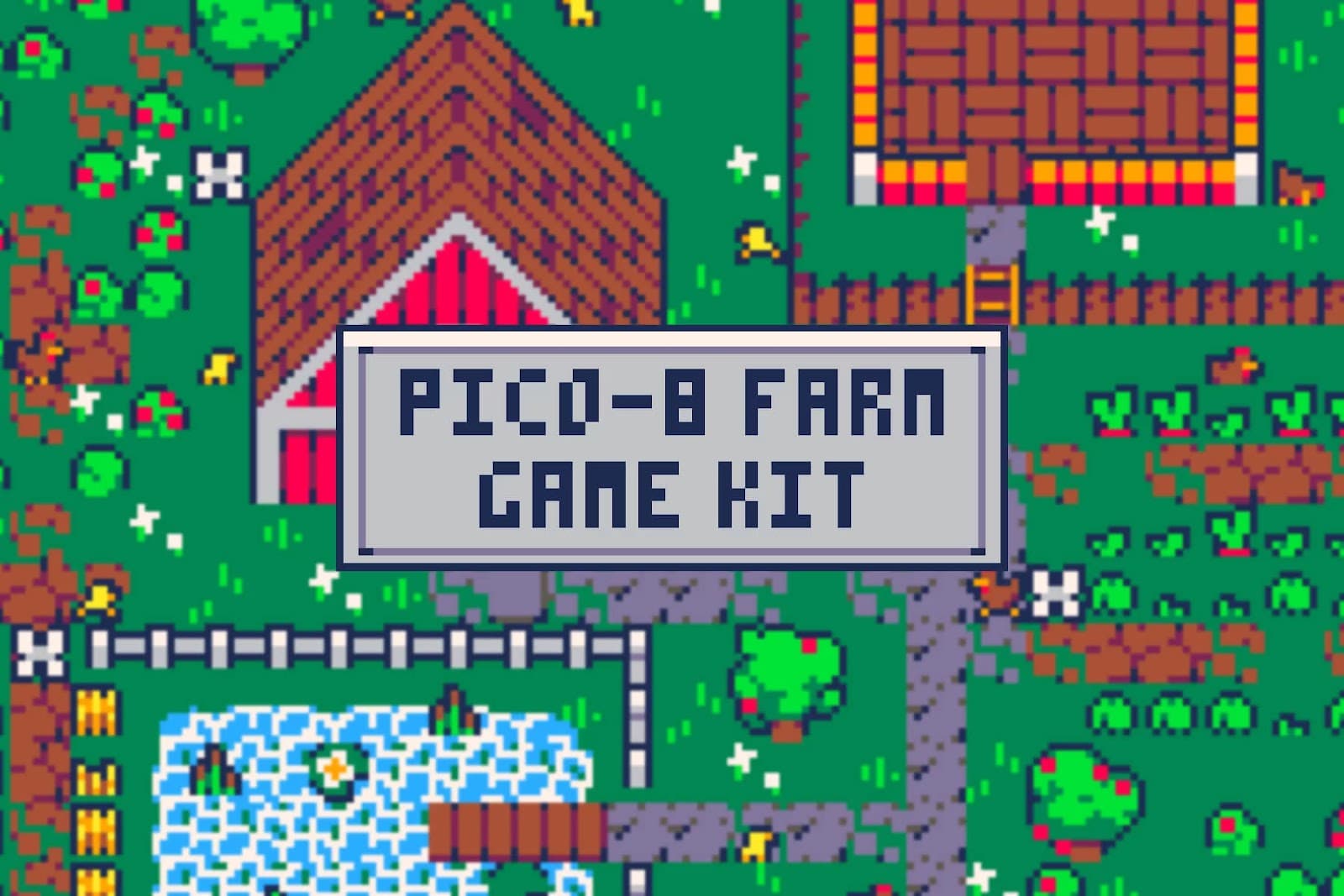 free retro tiny farm kit pixel assets for pico 8
