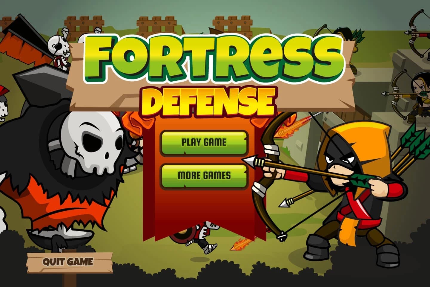 fortress defense 2d game kit