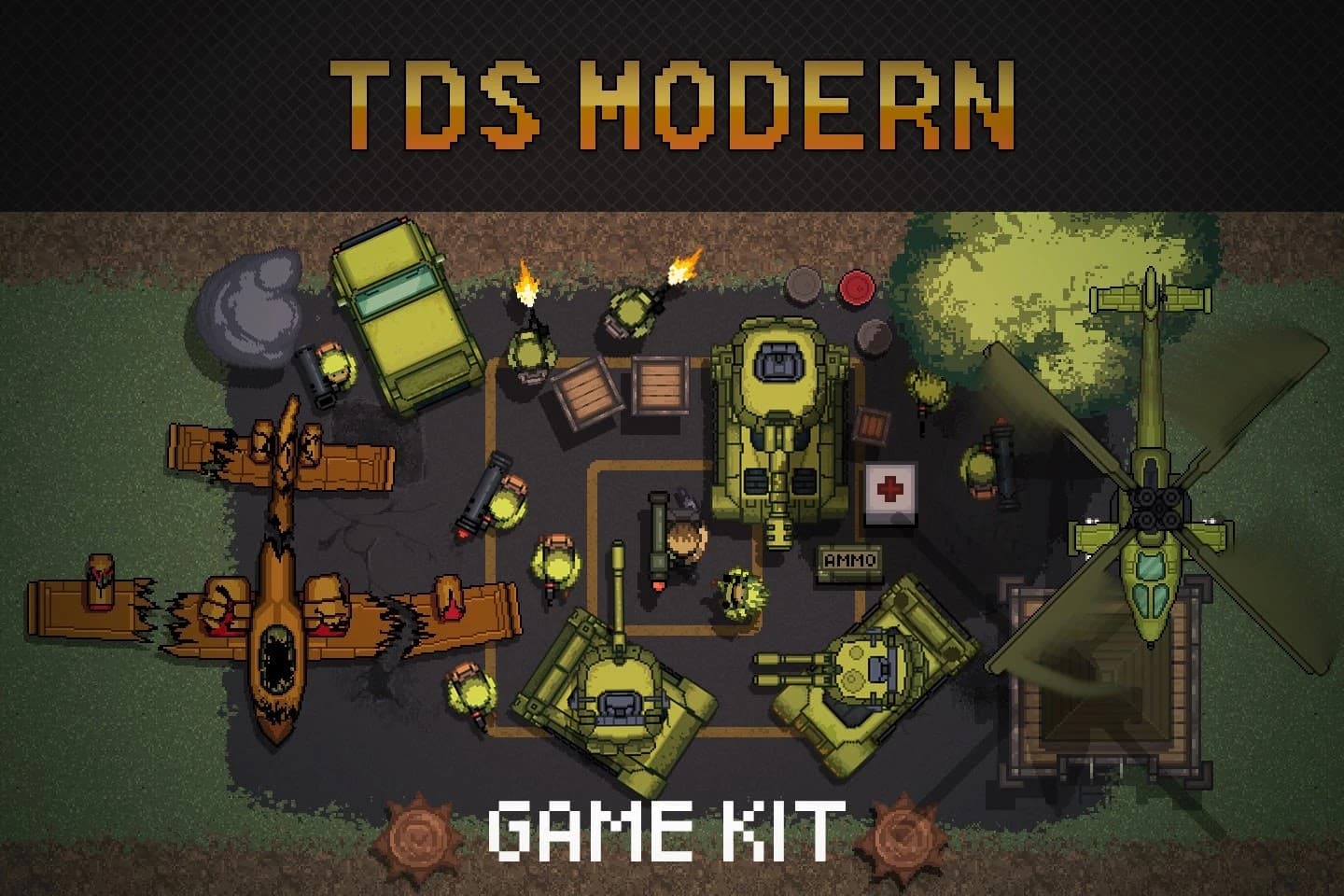 tds modern pixel game kit